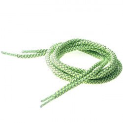 Светоотражающие круглые ярко-зеленые шнурки