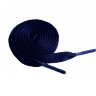 Бархатные плоские темно-синие шнурки (1.6 см)