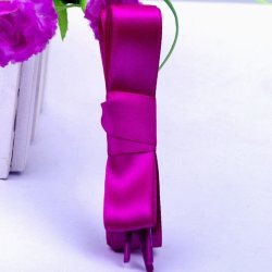 Ленты атласные фиолетовые (2 см)