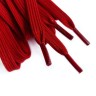 Плоские двухслойные красные шнурки (5 мм, 7 мм)